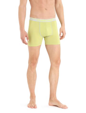 Pánské Spodní Prádlo Icebreaker Merino Anatomica Boxers Mátově Zelená | CZ 1635LISH